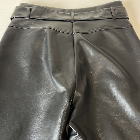 Wilfred High Tied Pant Faux Leather Pant from Aritzia - Picture 6 of 7